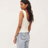 Naia Tank | Ivory Organic Cotton