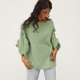 Bella Blouse | Wasabi Muslin