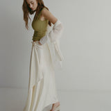 Selma Skirt | Cream Pure Silk (pre-order)