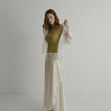 Selma Skirt | Cream Pure Silk (pre-order)