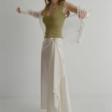 Selma Skirt | Cream Pure Silk (pre-order)