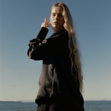 Maeve Shirt | Black Pure Silk