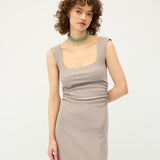 Naia Tank Dress | Putty Rib
