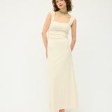 Naia Tank Dress | Vanilla Rib