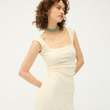 Naia Tank Dress | Vanilla Rib