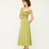 Niveah Dress | Avocado Rib