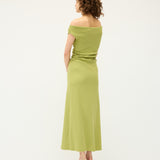 Niveah Dress | Avocado Rib