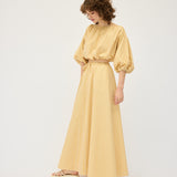 Lou Crop | Yellow Stripe
