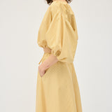 Lou Crop | Yellow Stripe