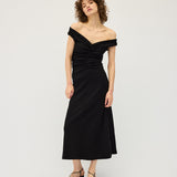 Niveah Dress | Black Rib (PO)