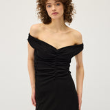 Niveah Dress | Black Rib (PO)