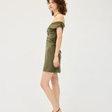 Niveah Mini Dress | Khaki (PO)
