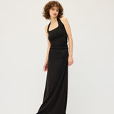 Helena Halter Dress | Black