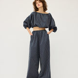 Pippa Pant | Navy Stripe