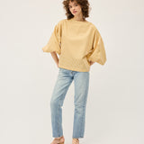 Bella Blouse | Yellow Stripe
