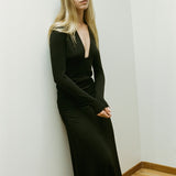 Monroe Longsleeve | Black Rib