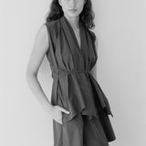 Emma Skirt | Black Cotton