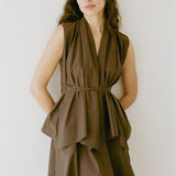 Emma Skirt | Espresso Cotton