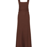 Naia Tank Dress | Chocolate Rib