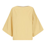 Bella Blouse | Yellow Stripe