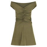 Niveah Mini Dress | Khaki