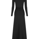 Leo Dress | Black Rib