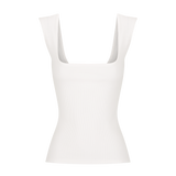Naia Tank | Off-White Rib