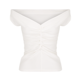 Niveah Tee | Off-White Rib