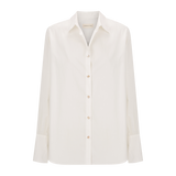 Maeve Shirt | Ivory Cotton