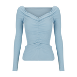 Luella Longsleeve | Blue Rib