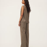 Zoe Pant | Biscuit Wool