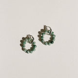 Devon Earrings | Spotted Jasper