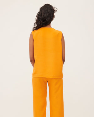 VALERIE VEST | MARIGOLD SILK *online exclusive