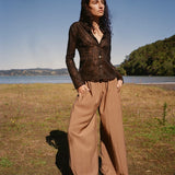 Ivy Shirt | Black Cotton Lace (limited)