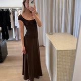 Jolene Dress | Chocolate