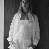 Maeve Shirt | Ivory Cotton