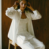 Maeve Shirt | Ivory Cotton