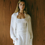 Maeve Shirt | Vanilla Silk Georgette