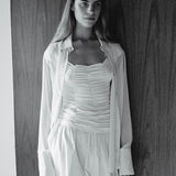 Maeve Shirt | Vanilla Silk Georgette