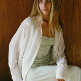 Maeve Shirt | Vanilla Silk Georgette