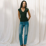 Ava Tee | Forest Merino
