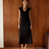 Ava Tee | Black Merino