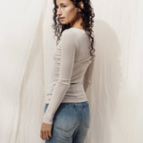 Uma Longsleeve | Ivory Merino