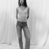 Uma Tee | Bone Merino