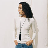 Uma Longsleeve | Ivory Merino