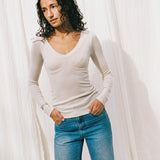 Uma Longsleeve | Ivory Merino