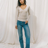 Uma Longsleeve | Ivory Merino