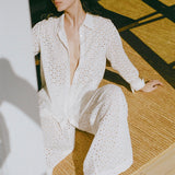 Pippa Pant | Ivory Broidery