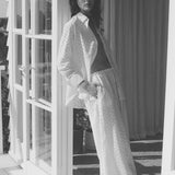 Pippa Pant | Ivory Broidery