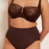 The Highwaist Brief | Chocolate